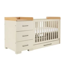 TWF Babykamer Galaxy 3-delig Ledikant 60 x 120 - Commode XL - Hanglegkast><noscript><img width=