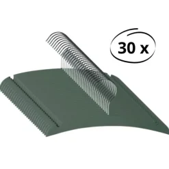 TWF Kledinghanger Hout Clay (3 stuks)><noscript><img width=