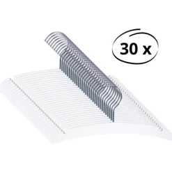 TWF Kledinghanger Hout Clay (3 stuks)><noscript><img width=