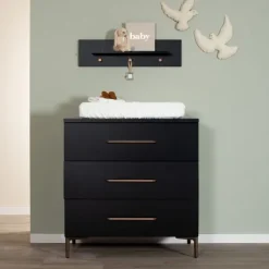 TWF Ledikant 60 x 120 - Commode 3 Laden - Hanglegkast 2 Deuren 1 Lade Modena Metaal><noscript><img width=