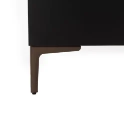 TWF Ledikant 60 x 120 - Commode 3 Laden - Hanglegkast 2 Deuren 1 Lade Modena Metaal><noscript><img width=