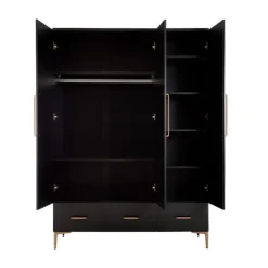 TWF Ledikant 60 x 120 - Commode 3 Laden - Hanglegkast 2 Deuren 1 Lade Modena Metaal><noscript><img width=