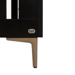 TWF Ledikant 60 x 120 - Commode 3 Laden - Hanglegkast 2 Deuren 1 Lade Modena Metaal><noscript><img width=