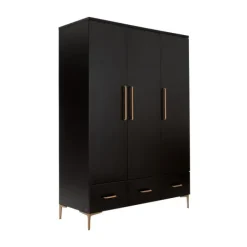 TWF Ledikant 60 x 120 - Commode 3 Laden - Hanglegkast 2 Deuren 1 Lade Modena Metaal><noscript><img width=