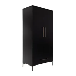 TWF Ledikant 60 x 120 - Commode 3 Laden - Hanglegkast 2 Deuren 1 Lade Modena Metaal><noscript><img width=