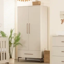 TWF Ledikant 60 x 120 - Commode 3 Laden - Hanglegkast 2 Deuren 1 Lade Salerno Metaal><noscript><img width=