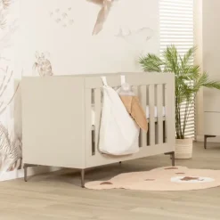 TWF Ledikant 60 x 120 - Commode 3 Laden - Hanglegkast 2 Deuren 1 Lade Salerno Metaal><noscript><img width=