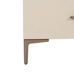 TWF Ledikant 60 x 120 - Commode 3 Laden - Hanglegkast 2 Deuren 1 Lade Salerno Metaal><noscript><img width=