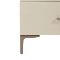 TWF Ledikant 60 x 120 - Commode 3 Laden - Hanglegkast 2 Deuren 1 Lade Salerno Metaal><noscript><img width=
