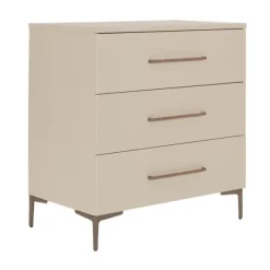 TWF Ledikant 60 x 120 - Commode 3 Laden - Hanglegkast 2 Deuren 1 Lade Salerno Metaal><noscript><img width=