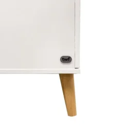 TWF Ledikant 60 x 120 - Commode - Hanglegkast Beach Island White><noscript><img width=