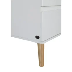 TWF Ledikant 60 x 120 - Commode - Hanglegkast Beach Island White><noscript><img width=