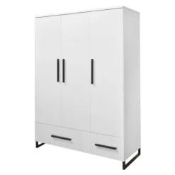 TWF Ledikant 60 x 120 - Commode 3 Laden - Hanglegkast 2 Deuren/1 Lade Torino><noscript><img width=