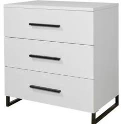 TWF Ledikant 60 x 120 - Commode 3 Laden - Hanglegkast 2 Deuren/1 Lade Torino><noscript><img width=