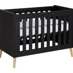 TWF Ledikant 60 x 120 - Commode Beach Island Black> Complete Babykamers|Ladekasten