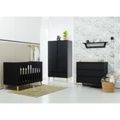 TWF Ledikant 60 x 120 - Commode Beach Island Black><noscript><img width=