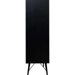 TWF Ledikant 60x120 - Commode - Hanglegkast 2-deurs Retro Black><noscript><img width=