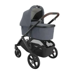 UPPAbaby Kinderwagen 2-in-1 Vista V3 Dillan Stone Blue Met Carbon Frame En Sand Leather><noscript><img width=