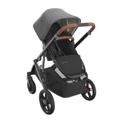 UPPAbaby Kinderwagen 2-in-1 Vista V3 Dillan Stone Blue Met Carbon Frame En Sand Leather><noscript><img width=