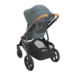 UPPAbaby Kinderwagen 2-in-1 Vista V3 Dillan Stone Blue Met Carbon Frame En Sand Leather><noscript><img width=