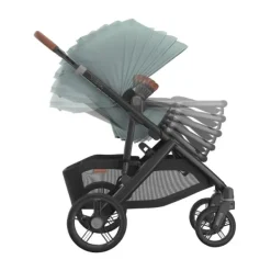 UPPAbaby Kinderwagen 2-in-1 Vista V3 Dillan Stone Blue Met Carbon Frame En Sand Leather><noscript><img width=