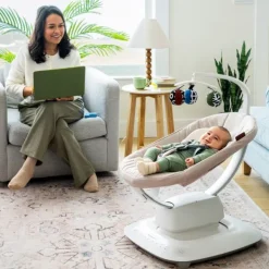 UPPAbaby Mamaroo Charlie - Sand Mélange><noscript><img width=