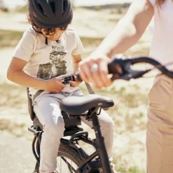 Urban Iki Achterzitje Junior Bincho Black / Kurumi Brown (met montage kader)><noscript><img width=