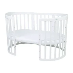 Waldin Oval Combibed 7‑in‑1 - Natural inclusief matras><noscript><img width=