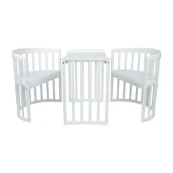 Waldin Oval Combibed 7‑in‑1 - Natural inclusief matras><noscript><img width=