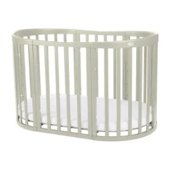 Waldin Oval Combibed 7‑in‑1 - Natural inclusief matras><noscript><img width=