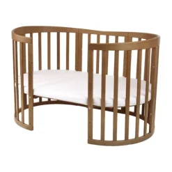 Waldin Oval Combibed 7‑in‑1 - Natural inclusief matras><noscript><img width=