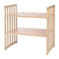 Waldin Oval Combibed 7‑in‑1 - Natural inclusief matras><noscript><img width=