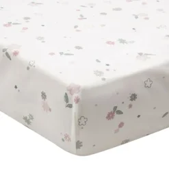 Witlof For Kids Hoeslaken - Vintage Flowers> Hoeslakens