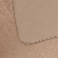 Witlof For Kids Ledikantdeken Tuck-Inn Soft Sand Velvet Rib 60 x 120 cm><noscript><img width=