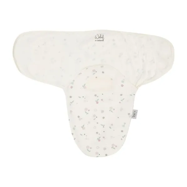 Witlof For Kids Vintage Flowers Slaapzak Wrapper - 0-3 Maanden> 4-Seizoenen Slaapzakken