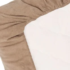 Witlof For Kids Wiegdeken Tuck-Inn Soft Sand Velvet Rib 40 x 80 cm><noscript><img width=