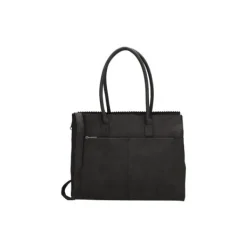 Zebra Laptoptas Zwart> Lederlook Tassen