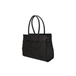 Zebra Laptoptas Zwart> Lederlook Tassen