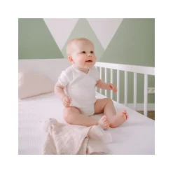 ZZZOO Hoeslaken Airgosafe Wit 60 x 120 cm> Hoeslakens